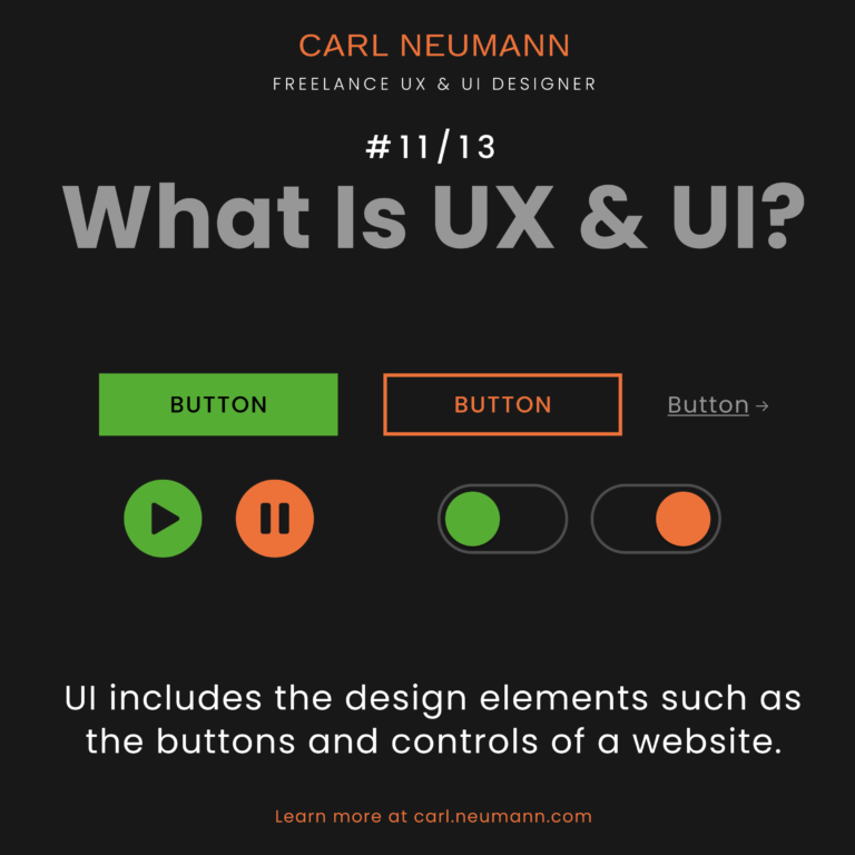 Illustration #11/13 of what is UX and UI by Carl Neumann