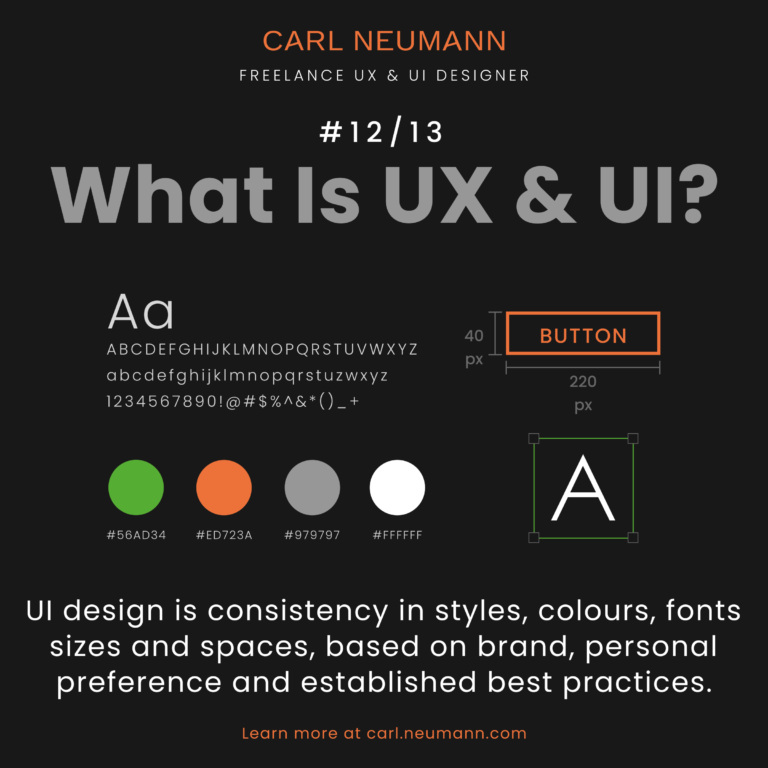 Illustration #12/13 of what is UX and UI by Carl Neumann