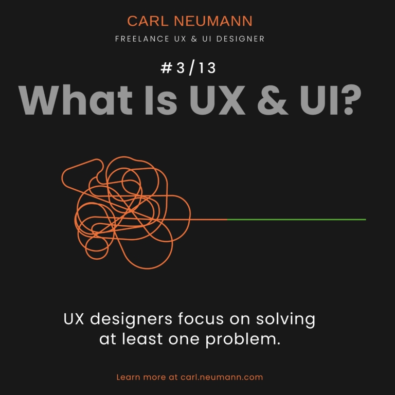 Illustration #3/13 of what is UX and UI by Carl Neumann